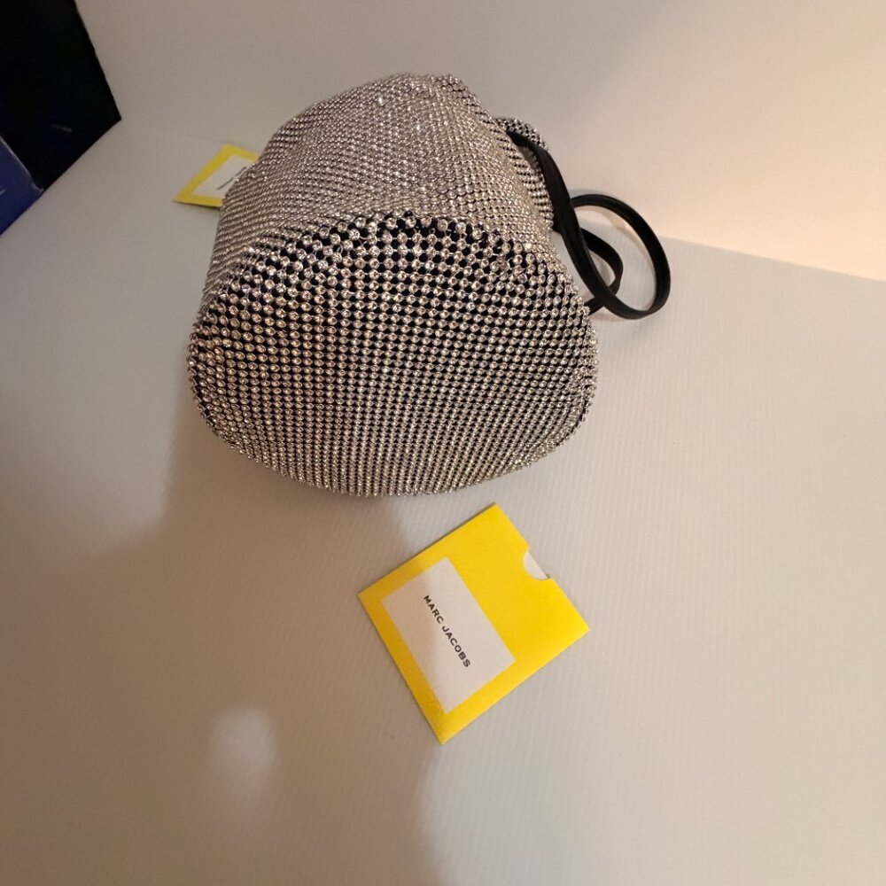 MARC JACOBS "RESORT COLLECTION" Rhinestone Bucket Bag - Picture 5 of 7